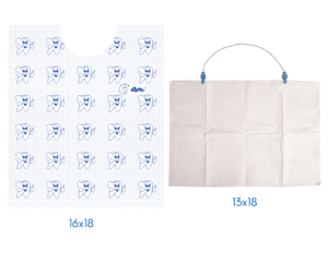 Capri Disposable Bibs
